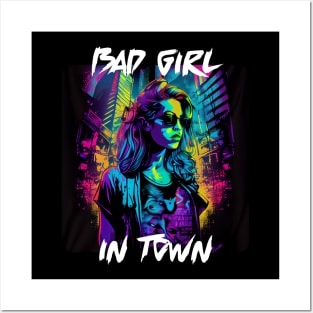 Bad Girl In Town 14 Posters and Art